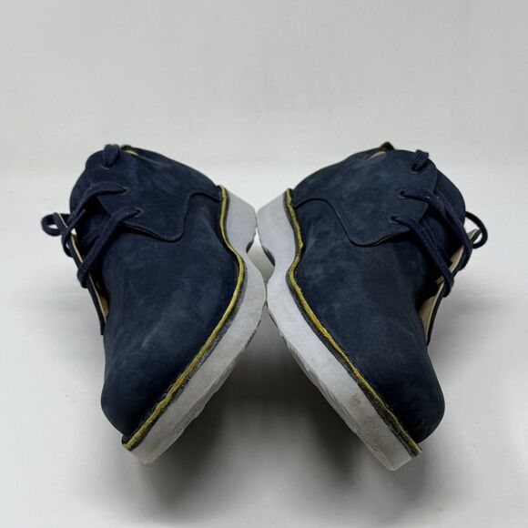 Samuel Hubbard Free Un-Sneaker Mens 12 W Wide Blue Nubuck Leather Walking Shoes main image 13